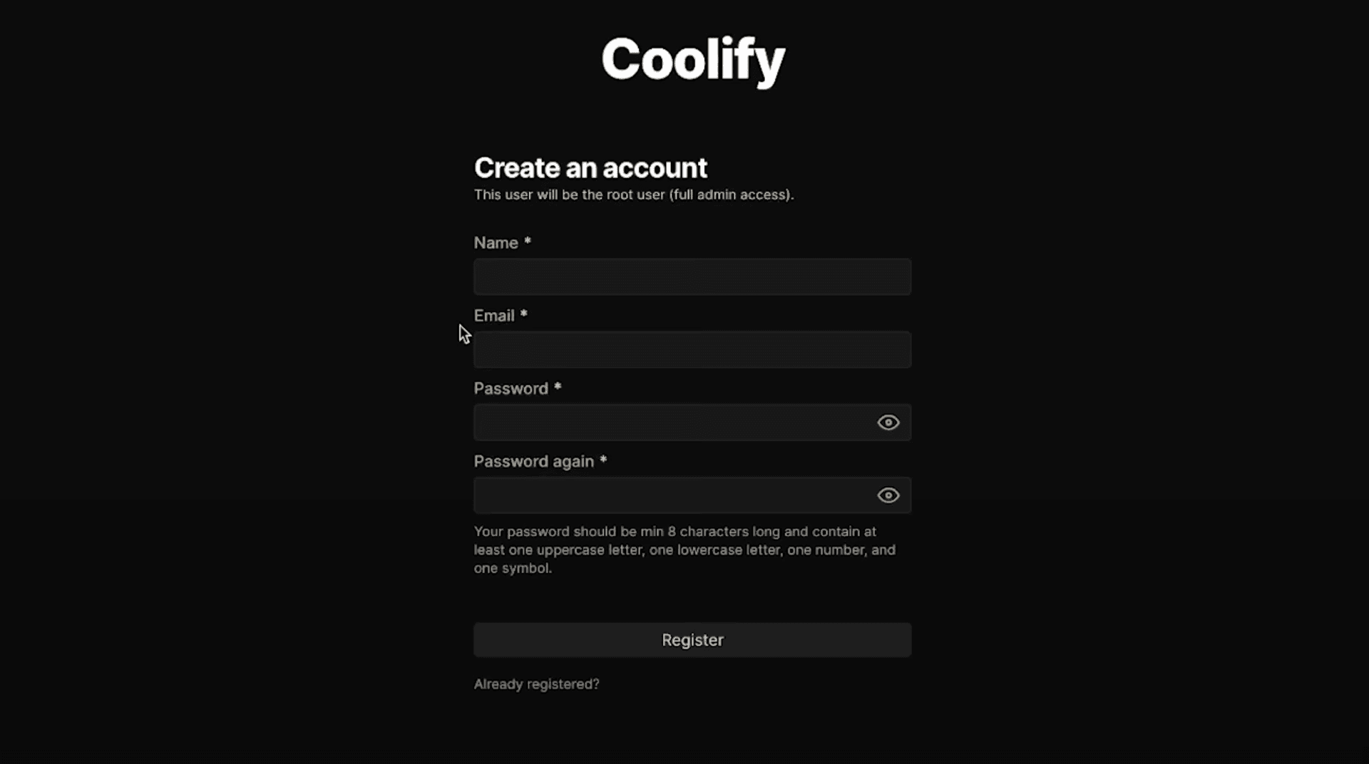 Hostinger VPS: Select Coolify as Operating System