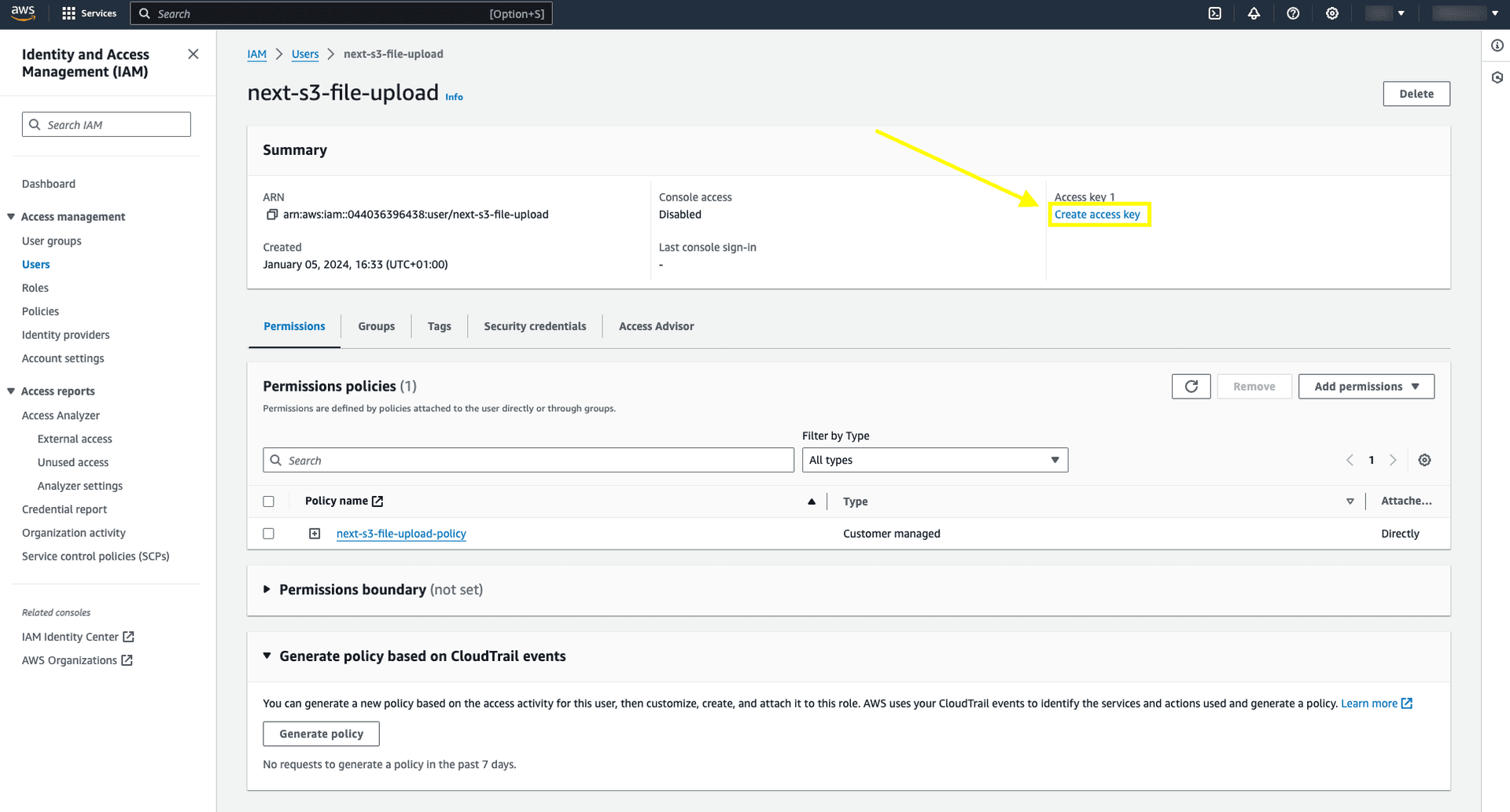 Enable public access for your S3 bucket