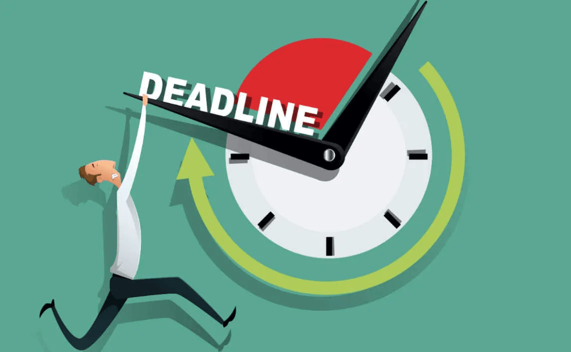 When used correctly, deadlines create a lot of clarity and focus